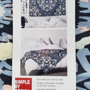 Simple By Design Kalaidescope Wall Tapestry | NIP